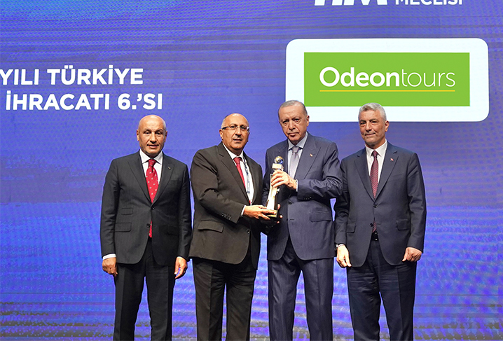 ODEON Turizm, TİM Ödülleri'nde Turizmde Zirveyi Korudu